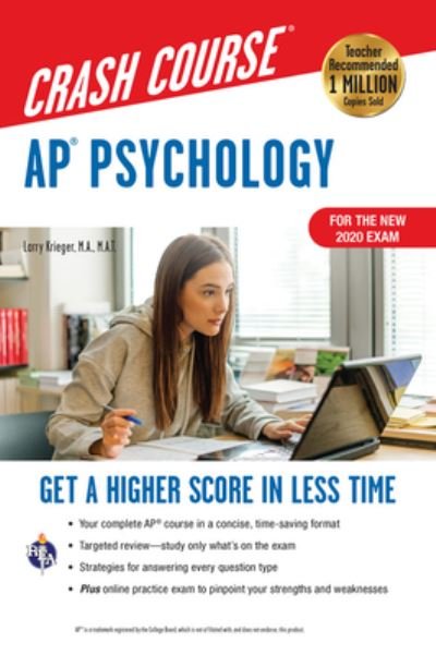 Cover for Larry Krieger · Ap (r) Psychology Crash Course, Book + Online (Paperback Book) (2020)