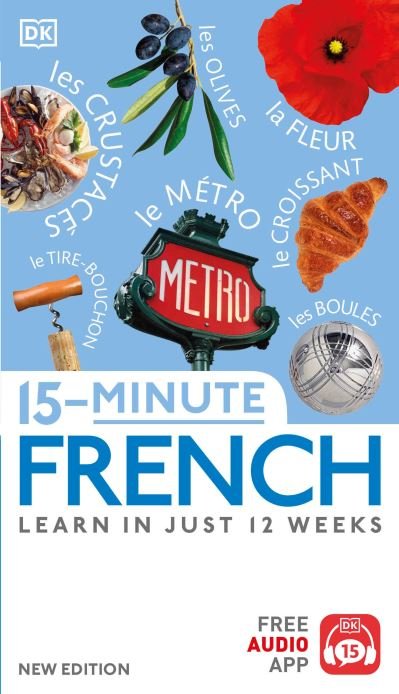 Cover for Dk · 15 Minute French (Pocketbok) (2023)