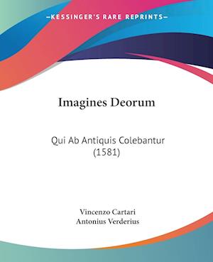 Cover for Vincenzo Cartari · Imagines Deorum (Paperback Book) (2009)