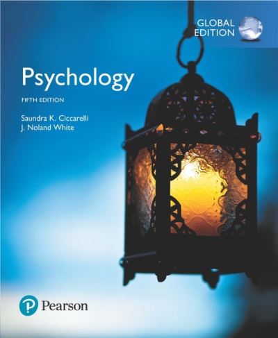 Cover for Saundra Ciccarelli · Psychology, Global Edition (Paperback Book) (2017)