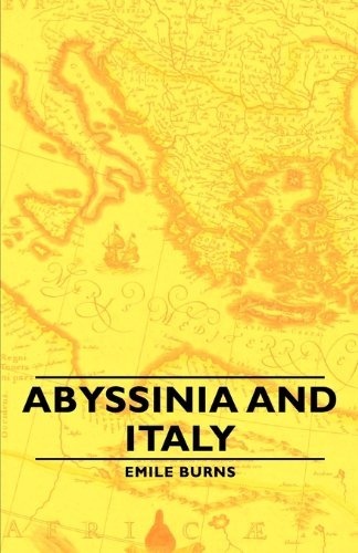 Cover for Emile Burns · Abyssinia and Italy (Paperback Book) (2007)