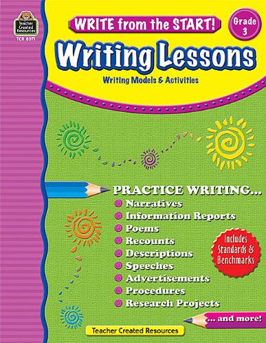 Cover for Jane Baker · Write from the Start! Writing Lessons Grd 3 (Paperback Book) [Reprint edition] (2008)