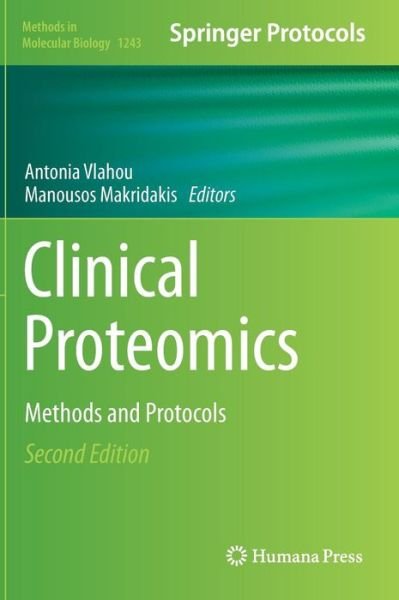 Cover for Antonia Vlahou · Clinical Proteomics: Methods and Protocols - Methods in Molecular Biology (Gebundenes Buch) [2nd Ed. 2015 edition] (2014)