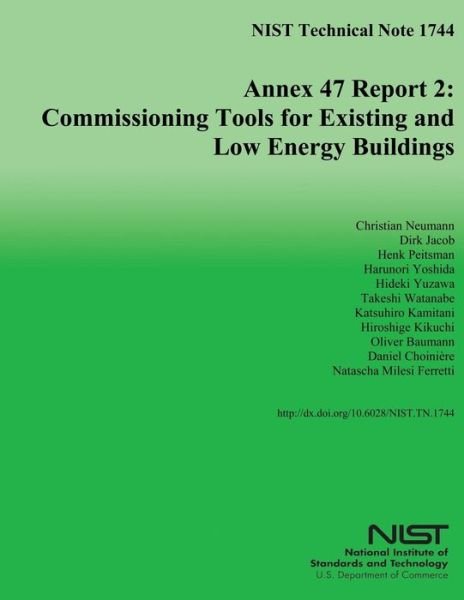 Cover for U S Department of Commerce · Annex 47 Report 2: Commission Tools for Existing and Low Energy Buildings (Pocketbok) (2014)