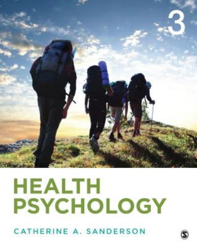 Cover for Catherine A. Sanderson · Health Psychology (Hardcover Book) (2018)