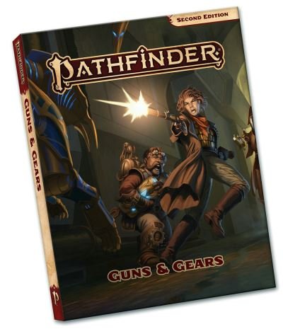 Cover for Paizo Staff · Pathfinder RPG Guns &amp; Gears Pocket Edition (P2) (Paperback Book) (2021)