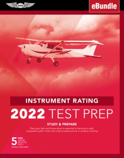 Cover for Asa Test Prep Board · Instrument Rating Test Prep 2022 (Paperback Book) (2022)