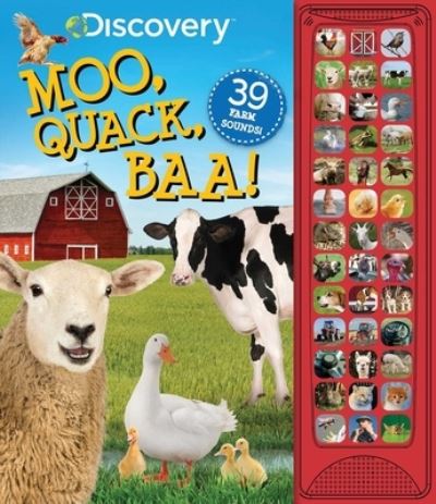 Cover for Grace Baranowski · Discovery: Moo, Quack, Baa! (Board book) (2021)