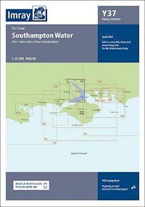 Cover for Imray · Imray Chart Y37: Southampton Water (Small Format) - Y Charts (Map) [New edition] (2022)