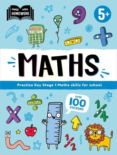 Help With Homework: Age 5+ Maths - Practise Key Stage 1 Maths skills for school - Autumn Publishing - Książki - Bonnier Books Ltd - 9781837950713 - 8 lutego 2024