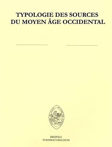 Cover for M Richter · The Oral Tradition in the Early Middle Ages (Typologie Des Sources Du Moyen Age Occidental) (Paperback Book) (1994)