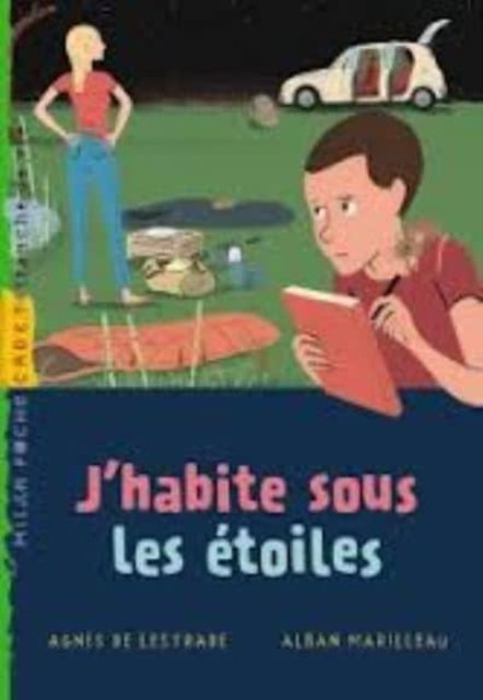 Cover for Agnes de Lestrade · J'habite sous les etoiles (Taschenbuch) (2012)