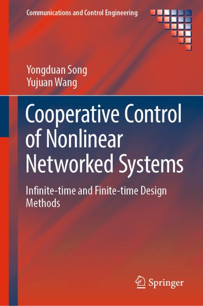 Cover for Song · Cooperative Control of Nonlinear Networked Systems (Book) [1st ed. 2019 edition] (2019)