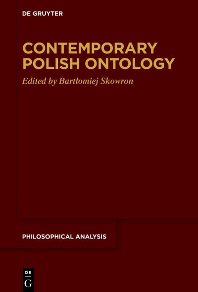 Cover for Bart&amp;#322; omiej Skowron · Contemporary Polish Ontology - Philosophical Analysis (Paperback Book) (2021)