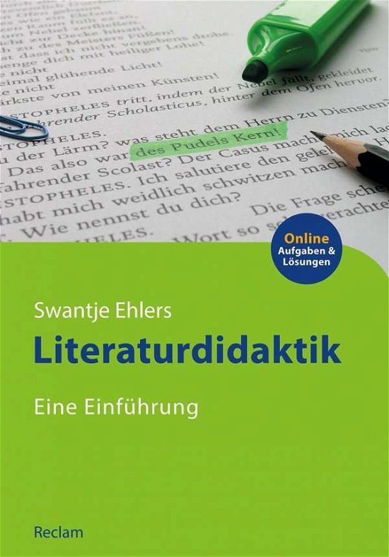 Literaturdidaktik - Ehlers - Książki -  - 9783150110713 - 