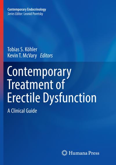 Cover for Contemporary Treatment of Erectile Dysfunction: A Clinical Guide - Contemporary Endocrinology (Paperback Book) [Softcover reprint of the original 2nd ed. 2016 edition] (2018)