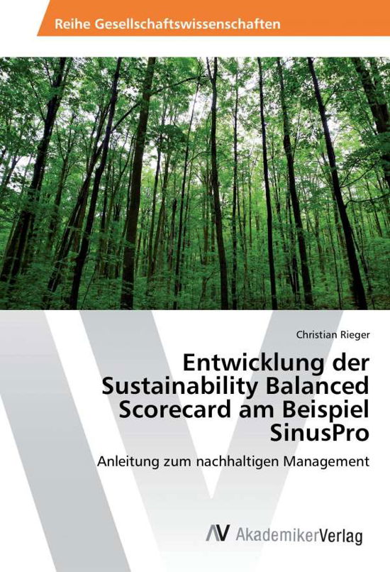 Cover for Rieger · Entwicklung der Sustainability B (Buch)