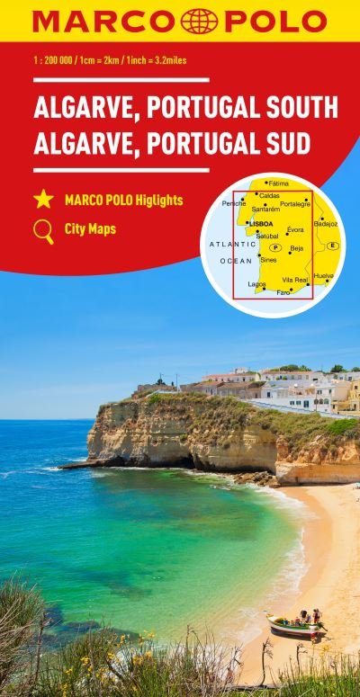Cover for Marco Polo · Algarve, Portugal South Marco Polo Map (Landkarten) (2023)