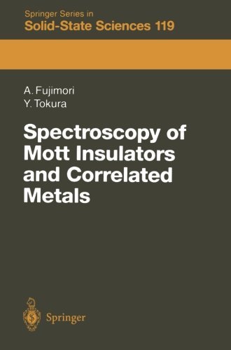 Cover for Atsushi Fujimori · Spectroscopy of Mott Insulators and Correlated Metals: Proceedings of the 17th Taniguchi Symposium Kashikojima, Japan, October 24-28, 1994 - Springer Series in Solid-State Sciences (Paperback Bog) [Softcover reprint of the original 1st ed. 1995 edition] (2012)