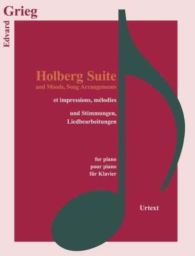 Cover for Grieg · Holberg-Suite, für Klavier (Buch)