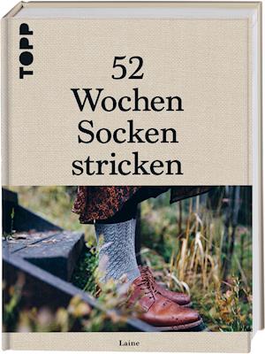 52 Wochen Socken stricken - Wiebke Krabbe - Książki - Frech Verlag GmbH - 9783772448713 - 12 sierpnia 2021