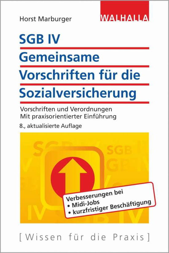 Cover for Marburger · SGB IV - Gemeinsame Vorschrif (Book)