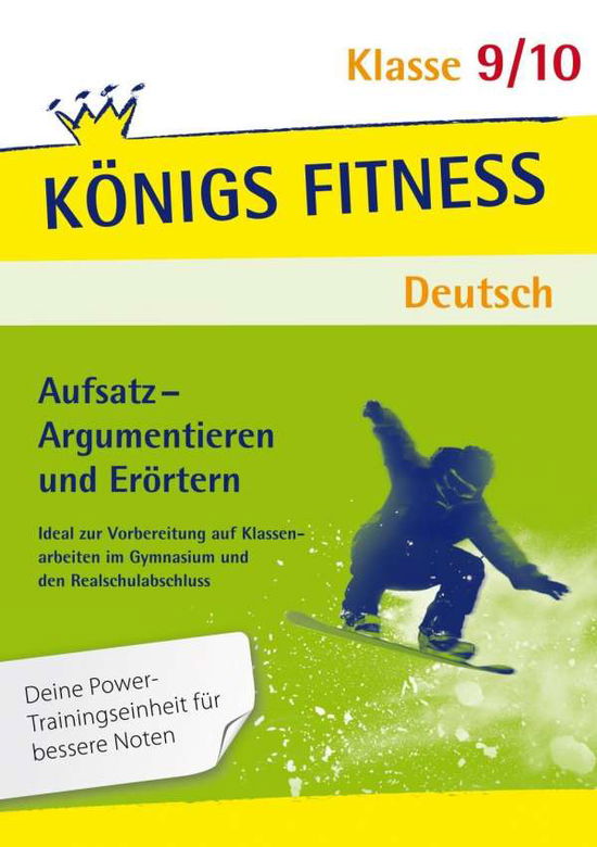 Cover for Konrad Notzon · Königs Fitness. Argum.u.Erört.9./10.Kl. (Book)