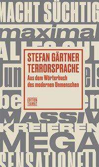 Cover for Gärtner · Terrorsprache (Book)