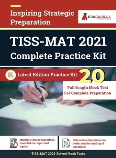 Cover for Rohit Manglik · TISS Management Aptitude Test (MAT) Preparation Kit for TISS-MAT 20 Full-length Mock Tests Latest Edition Book By EduGorilla (Paperback Book) (2022)