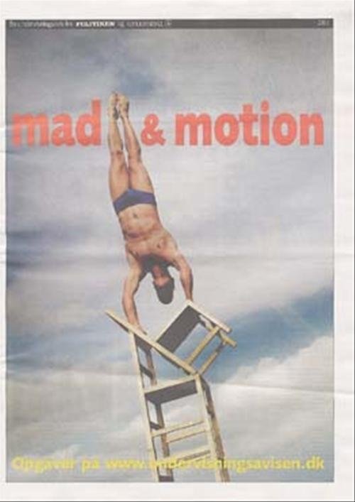 Cover for Maja Plesner · Undervisningsavisen: Mad og motion (Sewn Spine Book) [1º edição] (2005)