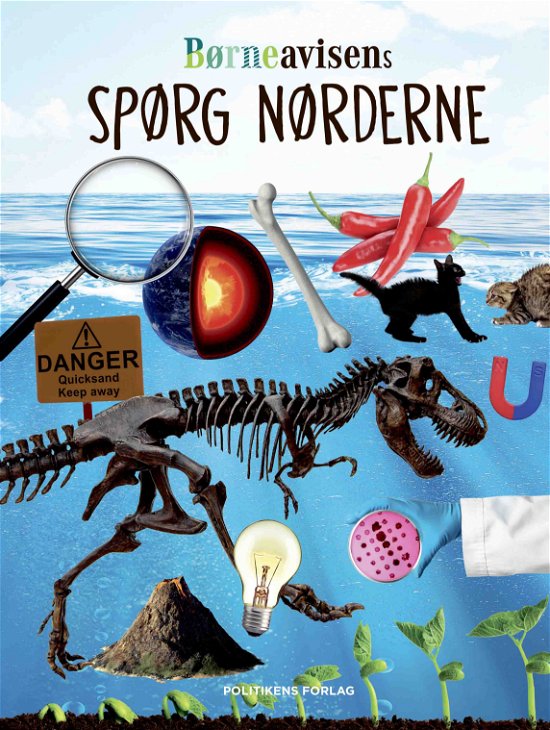 Cover for Børneavisen · Børneavisens Spørg nørderne (Gebundenes Buch) [1. Ausgabe] (2021)