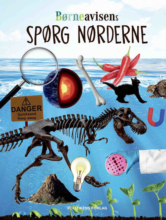 Cover for Børneavisen · Børneavisens Spørg nørderne (Hardcover Book) [1. Painos] (2021)