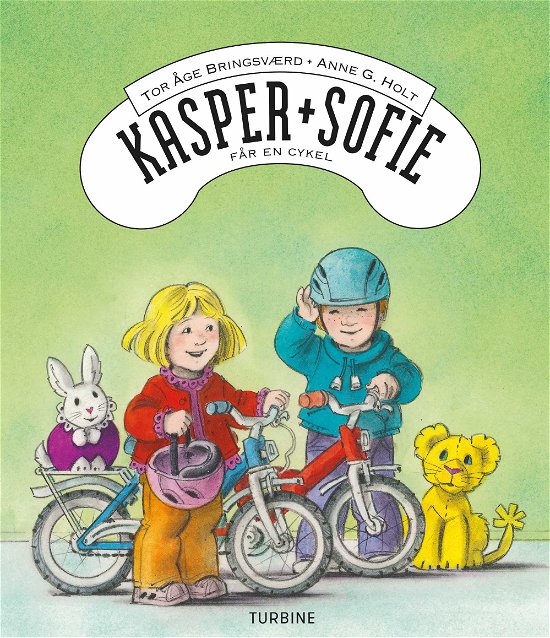 Cover for Tor Åge Bringsværd · Kasper og Sofie: Kasper og Sofie får en cykel (Hardcover Book) [1. Painos] (2018)