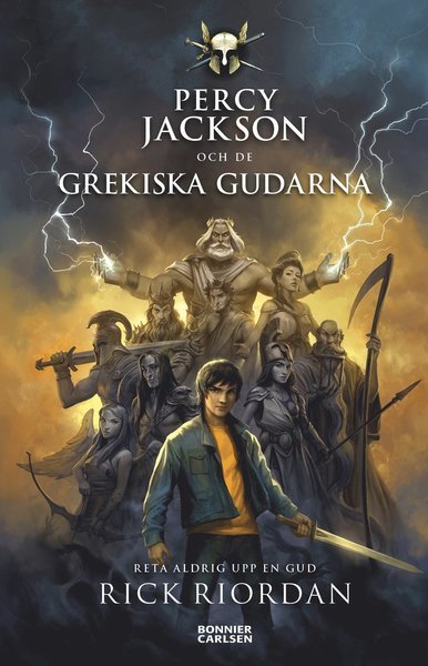 Cover for Rick Riordan · Percy Jackson: Percy Jackson och de grekiska gudarna (Bog) (2019)