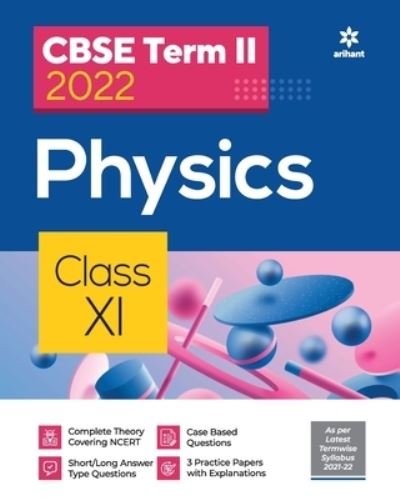 Cover for Rajiv Pandey · Arihant Cbse Physics Term 2 Class 11 for 2022 Exam (Cover Theory and MCQS) (Pocketbok) (2021)