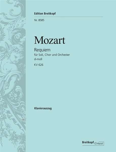 Cover for Mozart · Requiem d-Moll KV626,KA.EB8585 (Book)