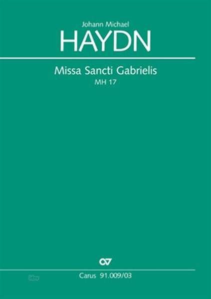 Cover for Haydn · Missa Sancti Gabrielis, Klavierau (Bog)
