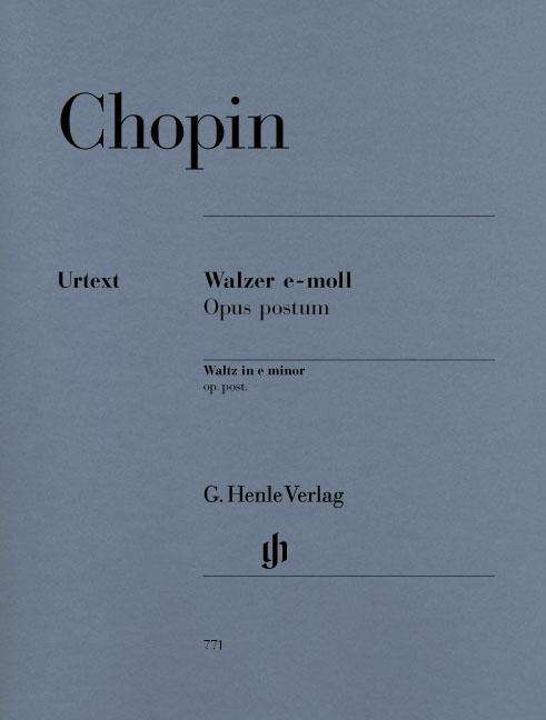 Cover for Chopin F · Walzer Emoll Oppost (N/A) (2018)