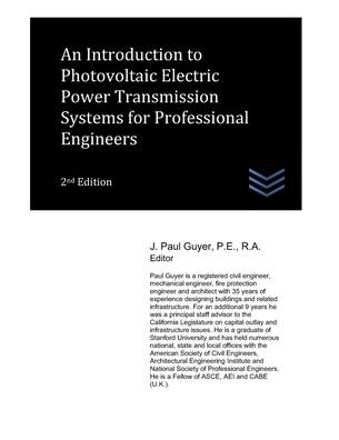 Cover for J Paul Guyer · An Introduction to Photovoltaic Electric Power Transmission Systems for Professional Engineers (Pocketbok) (2021)