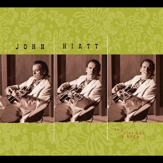Cover for John Hiatt · The Tiki Bar Is Open (SPLIT GREEN AND WHITE VINYL) (LP) (2020)
