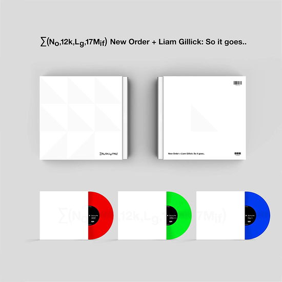 Cover for New Order · (No,12k,lg,17mif) New Order + Liam Gillick: So It (LP) (2019)