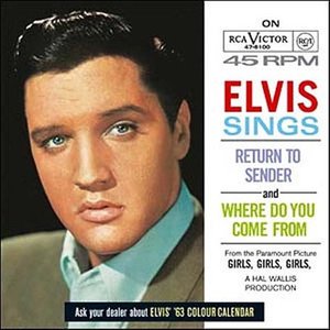 Cover for Elvis Presley · Return to Sender (10&quot;) (2006)