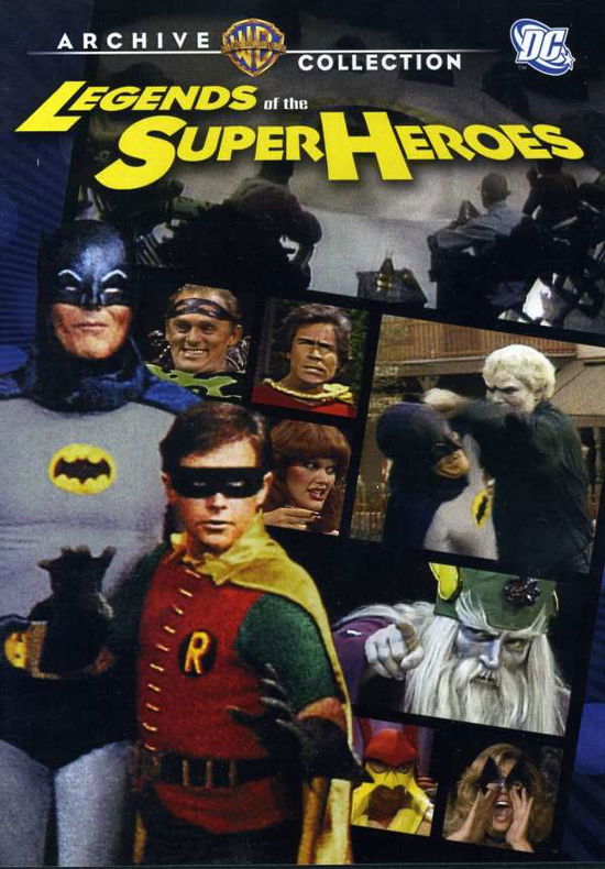 Cover for Legends of the Superheroes (DVD) (2010)