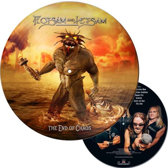 Cover for Flotsam and Jetsam · The End of Chaos (12&quot;) [Picture Disc edition] (2019)