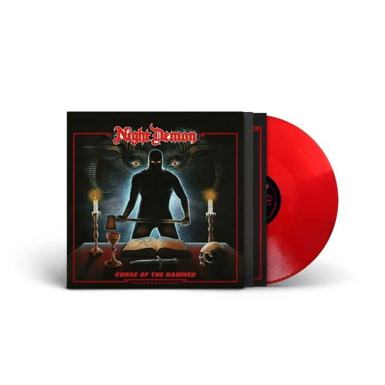 Night Demon · Curse of the Damned - Deluxe & Expanded (Red Vinyl) (LP) (2024)