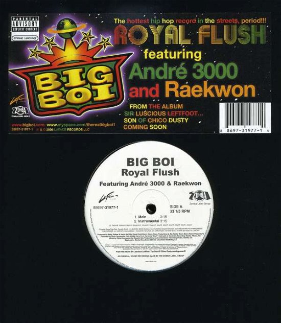 Cover for Big Boi · Royal Flush (Ft.andre 3000 &amp; Raekwon) (12&quot;) (2010)