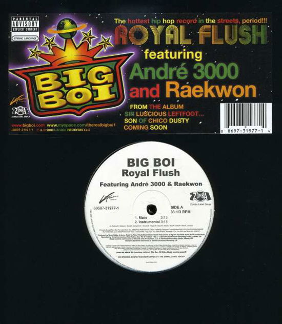 Royal Flush (Ft.andre 3000 & Raekwon) - Big Boi - Musiikki - laface - 0886973197714 - sunnuntai 7. marraskuuta 2010