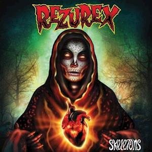 Cover for Rezurex · Skeletons (Green Vinyl) (LP) [Coloured, Limited edition] (2020)
