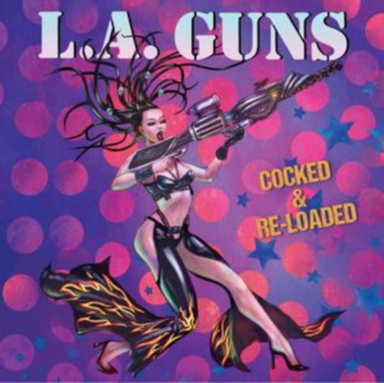 Cover for L.A. Guns · Cocked &amp; Re-Loaded (LP) [Colored Vinyl, Purple, Black, White, Limited edition] (2023)