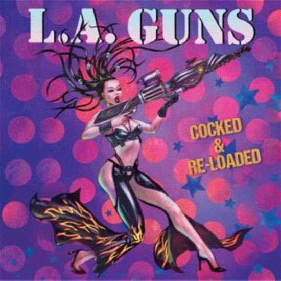 Cover for L.a. Guns · Cocked &amp; Re-Loaded (LP) [Colored Vinyl, Purple, Black, White, Limited edition] (2023)